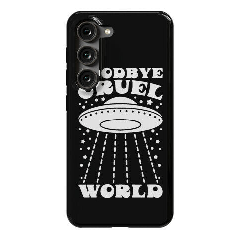 Goodbye Cruel World Phone Case